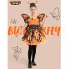 imageSpooktacular Creations Child Girls Butterfly Costume Toddlers Butterfly Outfit wWings Headband for Kids Halloween PartiesOrange