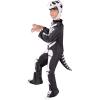 imageSpooktacular Creations Child Unisex Cartoonish Skeleton Trex Dinosaurs Costume for Halloween Dress upDinosaurs Themed Party