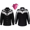 imageSpooktacular Creations Cowboy Shirt Men Cowboy Costume Halloween Costume Adult
