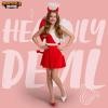 imageSpooktacular Creations Devil Costume for Kids Child Angel and Devil Dress with Wings Headband for Halloween Role Play Party