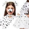 imageSpooktacular Creations Girls Dalmatian Costume Kids Halloween Dog Costume Toddler Puppy Dress Outfit with Accessories