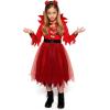imageSpooktacular Creations Girls Devil Costume Child Devil Dress with Demon Horn Headband for Kids Halloween Role Play Parties