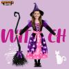 imageSpooktacular Creations Girls Light Up Bat Witch Tutu Costume Toddlers Dress with Hat Broom for Kids Halloween Themed PartiesPink