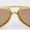 imageSpooktacular Creations Gold Sunglasses Disco Glasses 50s 60s 70s Glasses for Halloween Party Costume Rockstar Accessories Gold Celebrity Sunglasses for women and men