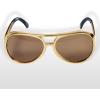 imageSpooktacular Creations Gold Sunglasses Disco Glasses 50s 60s 70s Glasses for Halloween Party Costume Rockstar Accessories Gold Celebrity Sunglasses for women and men