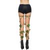 imageSpooktacular Creations Green Leaf Leg Wraps Shimmer Garter for Adult Women Garter Leg Wraps for Rave Dancing Party Halloween Costume Cosplay Parties