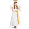 imageSpooktacular Creations Halloween Angel Costume Girls Kids Princess Dress Toddlers Tulle Angel Set with AccessoriesGolden