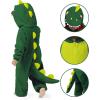 imageSpooktacular Creations Halloween Baby Dinosaur Costume Unisex Dinosaur Hooded Jumpsuit for Halloween Cosplay Themed PartyGreen