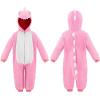 imageSpooktacular Creations Halloween Baby Dinosaur Costume Unisex Dinosaur Hooded Jumpsuit for Halloween Cosplay Themed PartyPink