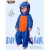 imageSpooktacular Creations Halloween Baby Dinosaur Costume Unisex Dinosaur Jumpsuit for Halloween Cosplay Costume Themed PartyBlue