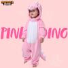 imageSpooktacular Creations Halloween Baby Dinosaur Costume Unisex Dinosaur Jumpsuit for Halloween Cosplay Costume Themed PartyPink
