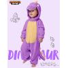 imageSpooktacular Creations Halloween Baby Dinosaur Costume Unisex Dinosaur Jumpsuit for Halloween Cosplay Costume Themed PartyPurple