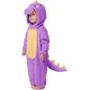 imageSpooktacular Creations Halloween Baby Dinosaur Costume Unisex Dinosaur Jumpsuit for Halloween Cosplay Costume Themed PartyPurple