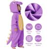 imageSpooktacular Creations Halloween Baby Dinosaur Costume Unisex Dinosaur Jumpsuit for Halloween Cosplay Costume Themed PartyPurple