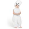 imageSpooktacular Creations Halloween Baby Ghost Costume Kids White Toddler Ghost Costume for Infants Halloween Dress Up Party