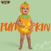 imageSpooktacular Creations Halloween Baby Pumpkin Costume Pumpkin Costume Toddler Outfit with Hood for Halloween Dress up partyLight Orange
