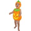 imageSpooktacular Creations Halloween Baby Pumpkin Costume Pumpkin Costume Toddler Outfit with Hood for Halloween Dress up partyLight Orange