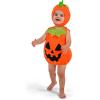 imageSpooktacular Creations Halloween Baby Pumpkin Costume Pumpkin Costume Toddler Outfit with Hood for Halloween Dress up partyOrange