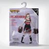imageSpooktacular Creations Halloween Cheerleader Costume for Girls Kids Zombie Cheerleader Outfit Dead Fearleader DressRed Black