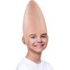 imageSpooktacular Creations Halloween Cone Bald Head Latex Bald Wig Cap for Men Woman Adult Kid Boy Girl Halloween Alien Cosplay Costume Accessory Egg Shaped Head Party Dress Up Masquerade Makeup Prop