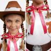 imageSpooktacular Creations Halloween Cowgirl Costume for Girls Toddler White Cowgirl Dress Outfit with Western Hat for Kids DressUp Cosplay and Themed Party Medium 810 yrsWhite