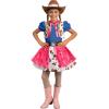 imageSpooktacular Creations Halloween Cowgirl Costume for Girls Toddler White Cowgirl Dress Outfit with Western Hat for Kids DressUp Cosplay and Themed Party Medium 810 yrsBlue