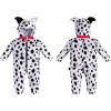 imageSpooktacular Creations Halloween Dalmatian Costume Baby Unisex Toddler Dalmatian Jumpsuit for Halloween Dress Up Costume