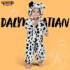 imageSpooktacular Creations Halloween Dalmatian Costume Baby Unisex Toddler Dalmatian Jumpsuit for Halloween Dress Up Costume