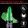 imageSpooktacular Creations Halloween Face Body Paint Black Lipstick for Adult Clown SFX Foundation Cream Makeup for Sports Festival or Stage Makeup Cosplay Party Dress Up 013 OzGreen