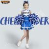 imageSpooktacular Creations Halloween Girl Cheerleader Costume Cheer Uniform Set Cheerleading Outfit for Halloween DressUp PartyBlue