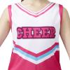 imageSpooktacular Creations Halloween Girl Cheerleader Costume Cheer Uniform Set Cheerleading Outfit for Halloween DressUp PartyPink