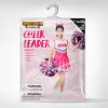 imageSpooktacular Creations Halloween Girl Cheerleader Costume Cheer Uniform Set Cheerleading Outfit for Halloween DressUp PartyPink