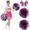 imageSpooktacular Creations Halloween Girl Cheerleader Costume Cheer Uniform Set Cheerleading Outfit for Halloween DressUp PartyPink