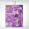imageSpooktacular Creations Halloween Girl Cheerleader Costume Cheer Uniform Set Cheerleading Outfit for Halloween DressUp PartyPurple