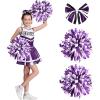 imageSpooktacular Creations Halloween Girl Cheerleader Costume Cheer Uniform Set Cheerleading Outfit for Halloween DressUp PartyPurple