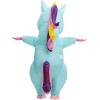 imageSpooktacular Creations Halloween Kids Inflatable Costume Full Body Unicorn Blow Up Costume Unicorn Costumes for PartiesBlue