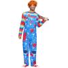imageSpooktacular Creations Halloween Killer Doll Costume Men Creepy Doll Costume Adult Men for Halloween Dress Up Party Cosplay