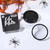 imageSpooktacular Creations Halloween Makeup Face Body Paint Waterproof Foundation Cream Cake Tub Halloween Party Cosplay Clown Sfx Costume and Dress Up Makeup for Adult1 Oz WhiteBlack