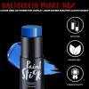 imageSpooktacular Creations Halloween Makeup Face Paint for AdultWaterproof Body Foundation Paint for Halloween Eye SFX Cosplay Clown Makeup Costume Party Dress Up 1 Oz Green Blue