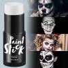 imageSpooktacular Creations Halloween Makeup Face Paint for AdultWaterproof Body Foundation Paint for Halloween Eye SFX Cosplay Clown Makeup Costume Party Dress Up 1 Oz Green white