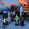 imageSpooktacular Creations Halloween Makeup Face Paint for AdultWaterproof Body Foundation Paint for Halloween Eye SFX Cosplay Clown Makeup Costume Party Dress Up 1 Oz Green Red