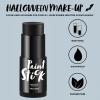 imageSpooktacular Creations Halloween Makeup Face Paint for AdultWaterproof Body Foundation Paint for Halloween Eye SFX Cosplay Clown Makeup Costume Party Dress Up 1 Oz Green black