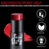 imageSpooktacular Creations Halloween Makeup Face Paint for AdultWaterproof Body Foundation Paint for Halloween Eye SFX Cosplay Clown Makeup Costume Party Dress Up 1 Oz Green Red