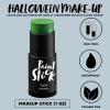 imageSpooktacular Creations Halloween Makeup Face Paint for AdultWaterproof Body Foundation Paint for Halloween Eye SFX Cosplay Clown Makeup Costume Party Dress Up 1 Oz Green Green