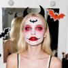 imageSpooktacular Creations Halloween Makeup Face Paint for AdultWaterproof Body Foundation Paint for Halloween Eye SFX Cosplay Clown Makeup Costume Party Dress Up 1 Oz Green Red