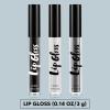 imageSpooktacular Creations Halloween Makeup Lip Stain 3 PCS Matte Liquid Lipstick Set Waterproof Lip Gloss Set Face Paint for SFX Cosplay Sports Festival or Stage Makeup Black White Gray