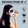 imageSpooktacular Creations Halloween Makeup Palette 3 Colors Face Body Paint Wheel for Adult SFX Zombie Cosplay Baseball Sport Games Dress Up 035 oz White Black GreenMulticolor