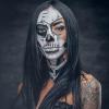 imageSpooktacular Creations Halloween Makeup Palette 3 Colors Face Body Paint with Brush for Zombie Skeleton Clown Witch Football Baseball Sports SFX Costume Cosplay Dress Up 7 Oz White Black GreenBlack White Gray