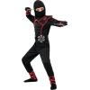 imageSpooktacular Creations Halloween Ninja Costume Ninja Outfit Set for Kids Halloween Costumes for Boys Dress Up PartyBlack