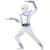 imageSpooktacular Creations Halloween Ninja Costume Ninja Outfit Set for Kids Halloween Costumes for Boys Dress Up PartyWhiteblue